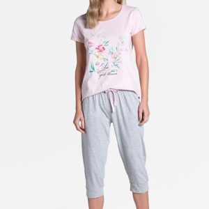 Dámské pyžamo Henderson 38889 XL Světle růžová