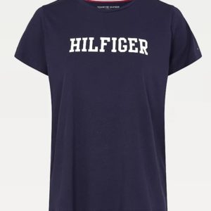 Dámské tričko Tommy Hilfiger UW0UW02618 XS Tm. modrá