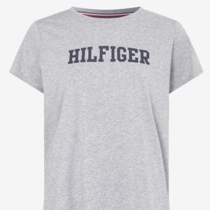 Dámské tričko Tommy Hilfiger UW0UW2618 S Šedá