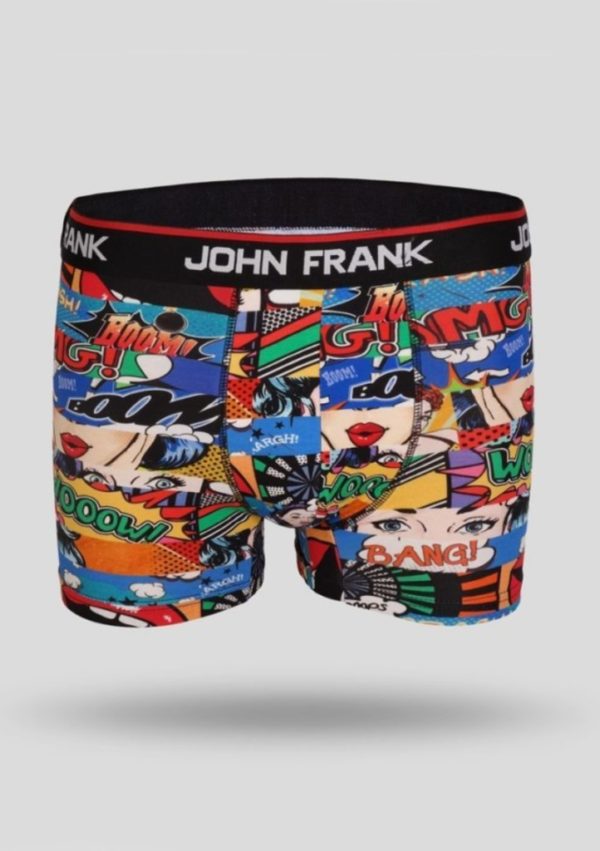 Pánské boxerky John Frank JFB100 XL Dle obrázku