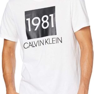 Pánské tričko Calvin Klein NM1708 M Bílá