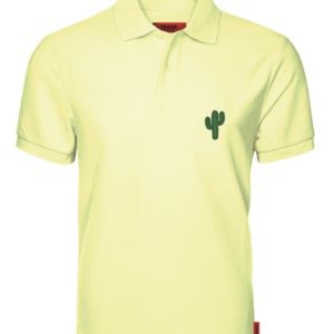 Pánské tričko John Frank JFTPOLO12 XXL Žlutá