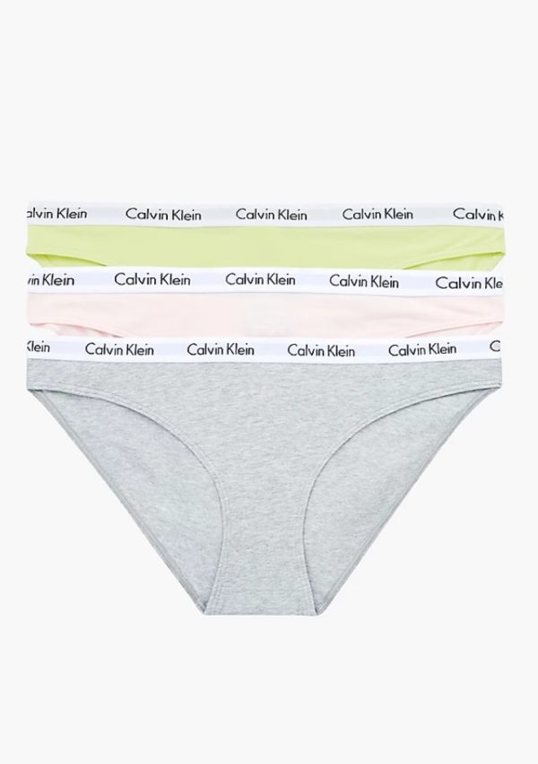 Dámské kalhotky Calvin Klein QD3588 3PACK 13X S Mix