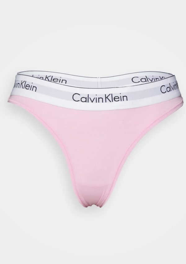 Dámské tanga Calvin Klein F3786 S Růžová