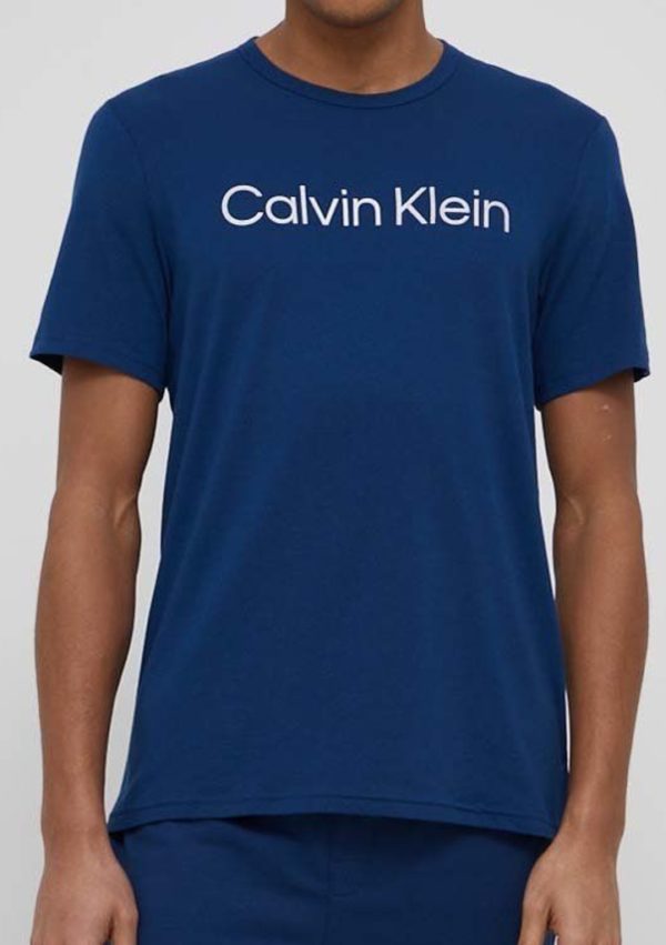 Pánské tričko Calvin Klein NM2264 XL Modrá