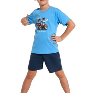 Dětské pyžamo Cornette 222/100 Modrá 98/104