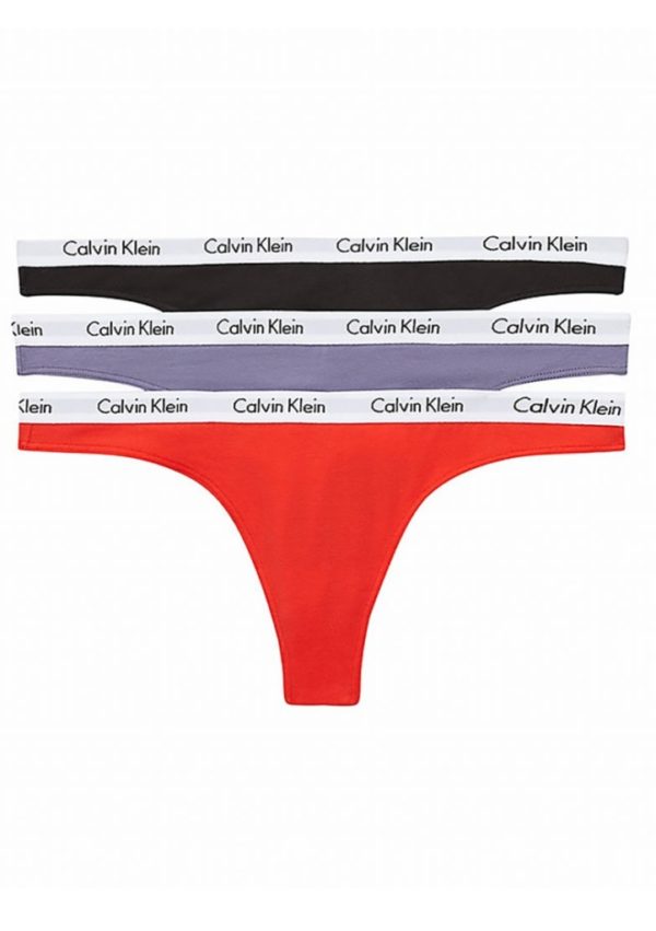 Dámské kalhotky Calvin Klein QD3587 L Mix