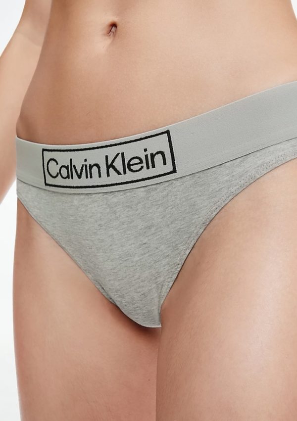 Dámské kalhotky Calvin Klein QF6775 S Šedá