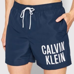 Pánské plavky Calvin Klein KM0KM00701 XL Tm. modrá