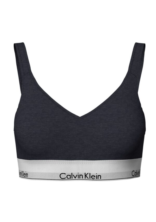 Dámská podprsenka Calvin Klein QF5490E XS Tm. šedá