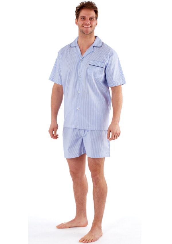 Pánské pyžamo Fordville MN000090 M Sv. modrá