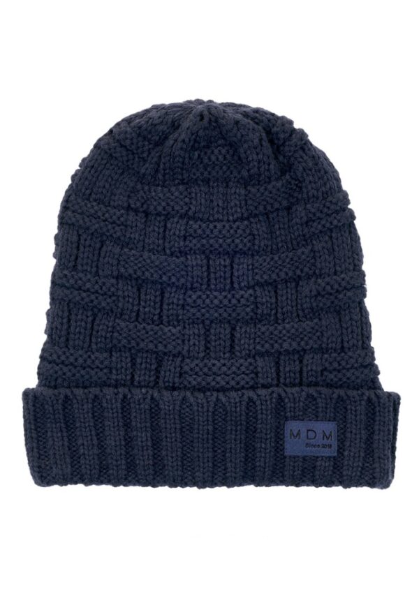 Zimní čepice Muydemi 153034 UNI Tm. modrá