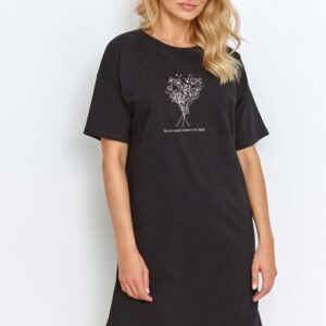 Dámská noční košile Taro 2878 XL Černá