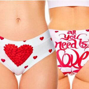 Dámské kalhotky Meméme LOVE ROMANTIC Hi-briefs XL Dle obrázku