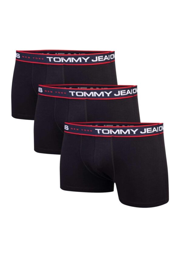Pánské boxerky Tommy Hilfiger UM0UM02968 3pack XL Černá