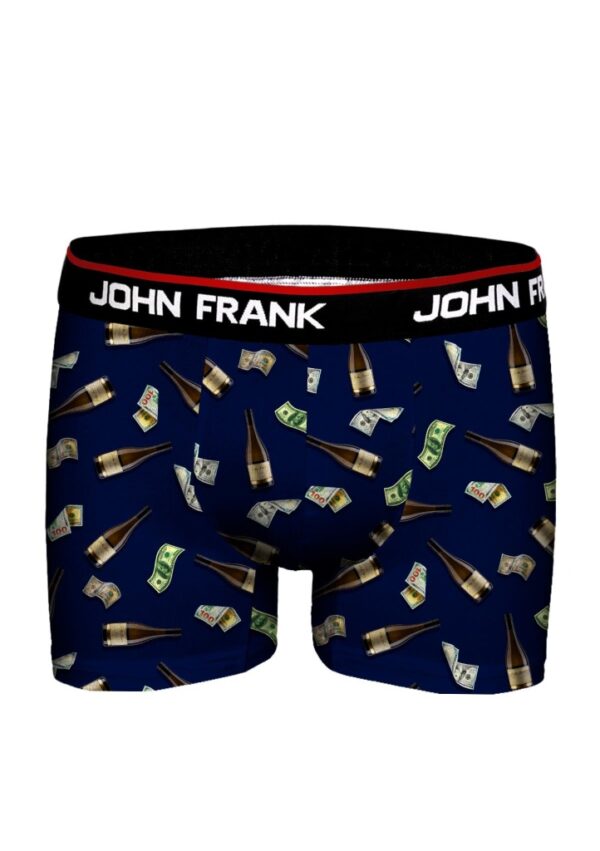 Pánské boxerky John Frank JFBD351 XL Blu