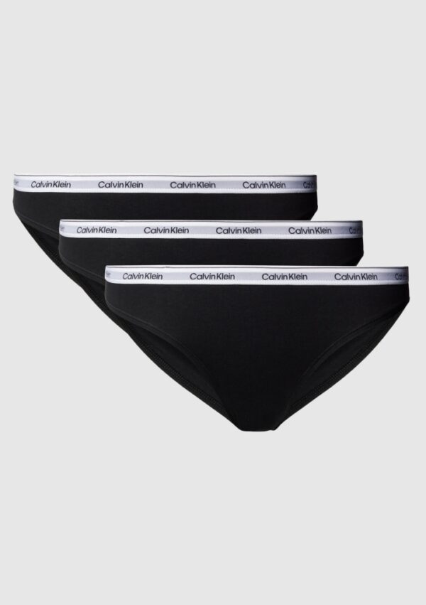 Dámské kalhotky Calvin Klein QD5207E UB1 3PACK XL Černá