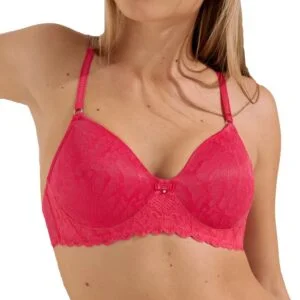 Dámská bezkosticová podprsenka Lisca 20356 Naty červená
