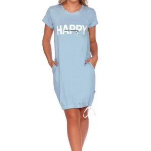 Dámská noční košile Doctornap 9504 modrá