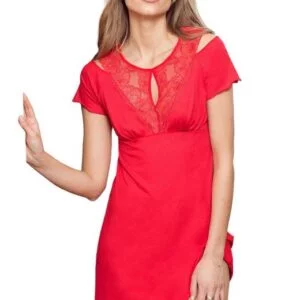 Dámská noční košile Eldar Naomi červená