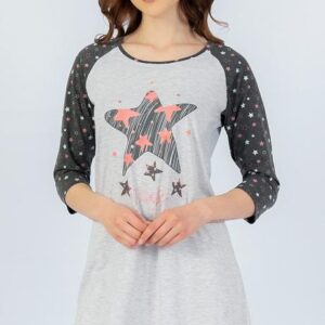 Dámská noční košile Vienetta Secret Hvězda