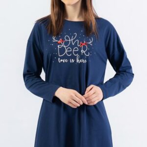 Dámská noční košile Vienetta Secret Oh deer