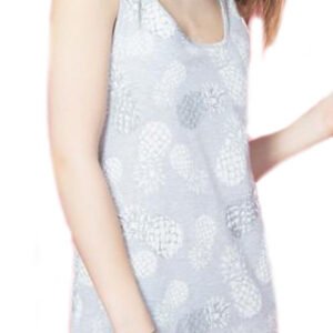 Dámská noční košile na ramínka Vienetta Secret Ananas