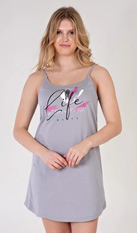 Dámská noční košile na ramínka Vienetta Secret Life