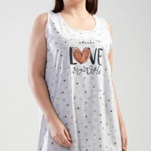 Dámská noční košile na ramínka Vienetta Secret Love