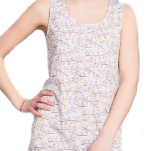 Dámská noční košile na ramínka Vienetta Secret Větvičky