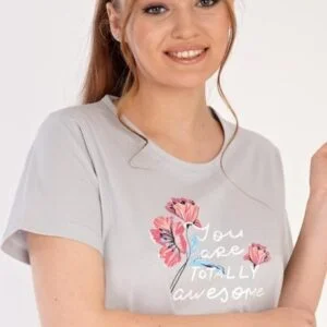 Dámská noční košile s krátkým rukávem Vienetta Secret Cassie