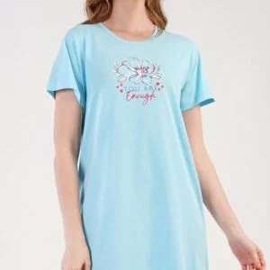 Dámská noční košile s krátkým rukávem Vienetta Secret Eliška