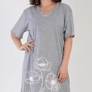 Dámská noční košile s krátkým rukávem Vienetta Secret Leona