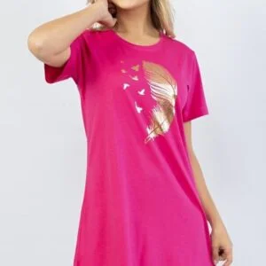 Dámská noční košile s krátkým rukávem Vienetta Secret Patricie