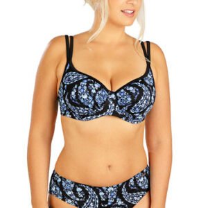 Dámská plavková podprsenka s hlubokými košíčky Litex 6C158