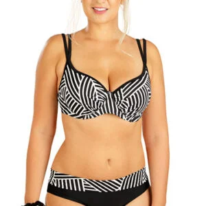 Dámská plavková podprsenka s hlubokými košíčky Litex 6C279