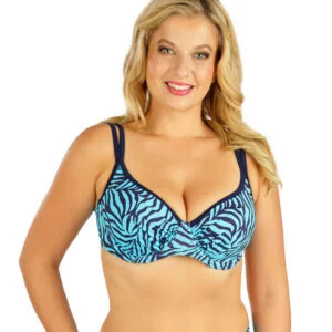 Dámská plavková podprsenka s hlubokými košíčky Litex 6E012