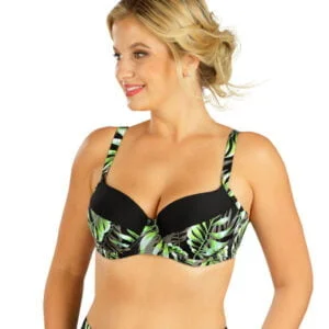 Dámská plavková podprsenka s hlubokými košíčky Litex 6E176