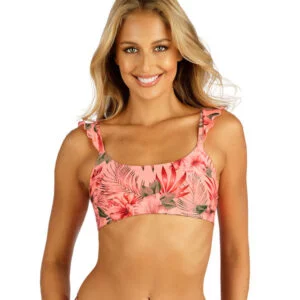 Dámská plavková podprsenka s vyjímatelnou výztuží Litex 6E162