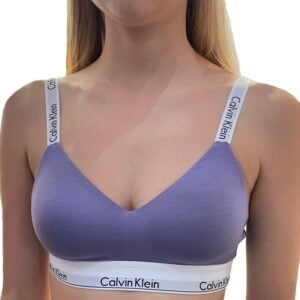 Dámská podprsenka Calvin Klein QF7059E fialová