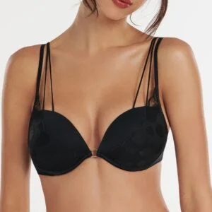 Dámská push-up podprsenka Lisca VENUS 10347 černá