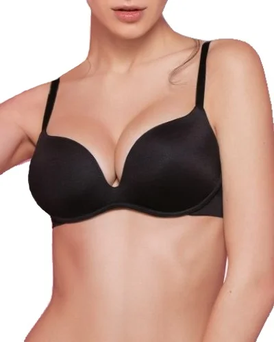 Dámská super push-up bezkosticová podprsenka Leilieve C7400 černá