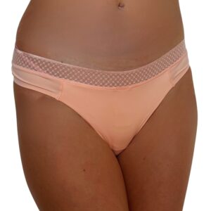 Dámská tanga Calvin Klein QF6307 lososová