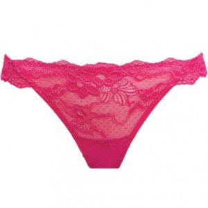 Dámská tanga Pleasure State My Fit Lace P37-4053F malinová