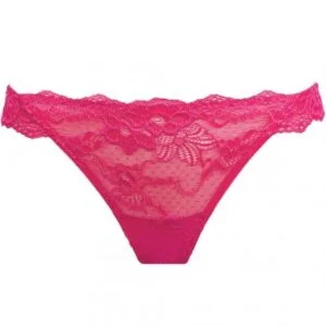 Dámská tanga Pleasure State My Fit Lace P37-4053F malinová