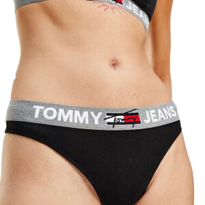 Dámská tanga Tommy Hilfiger UW0UW02823 černá