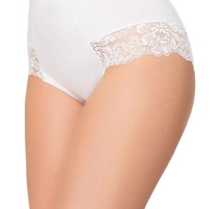 Dámské bílé kalhotky Ewana 089