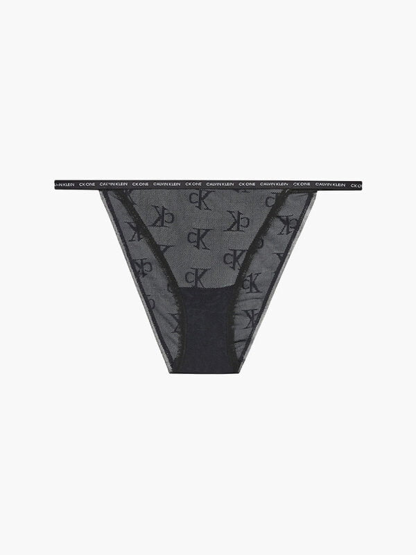 Dámské brazilky Calvin Klein QF6793E MESH LOGO