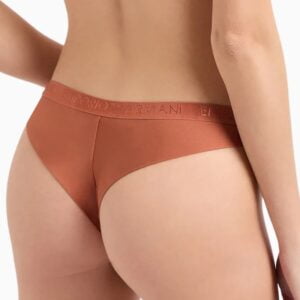 Dámské brazilky Emporio Armani 163337 4R235 hnědé