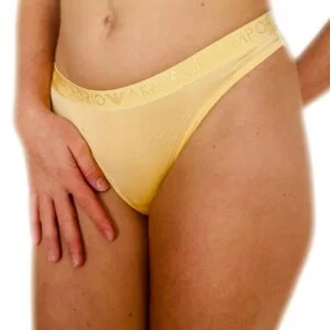 Dámské brazilky Emporio Armani 163337 4R235 žluté